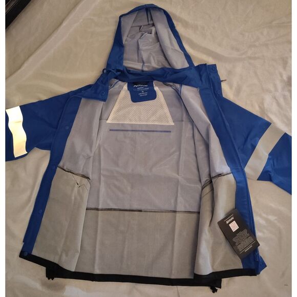 NWT NAVIS Marine Rain Suit Workwear NS005 Size Small Fishing Boating Hurricane - Picture 8 of 16